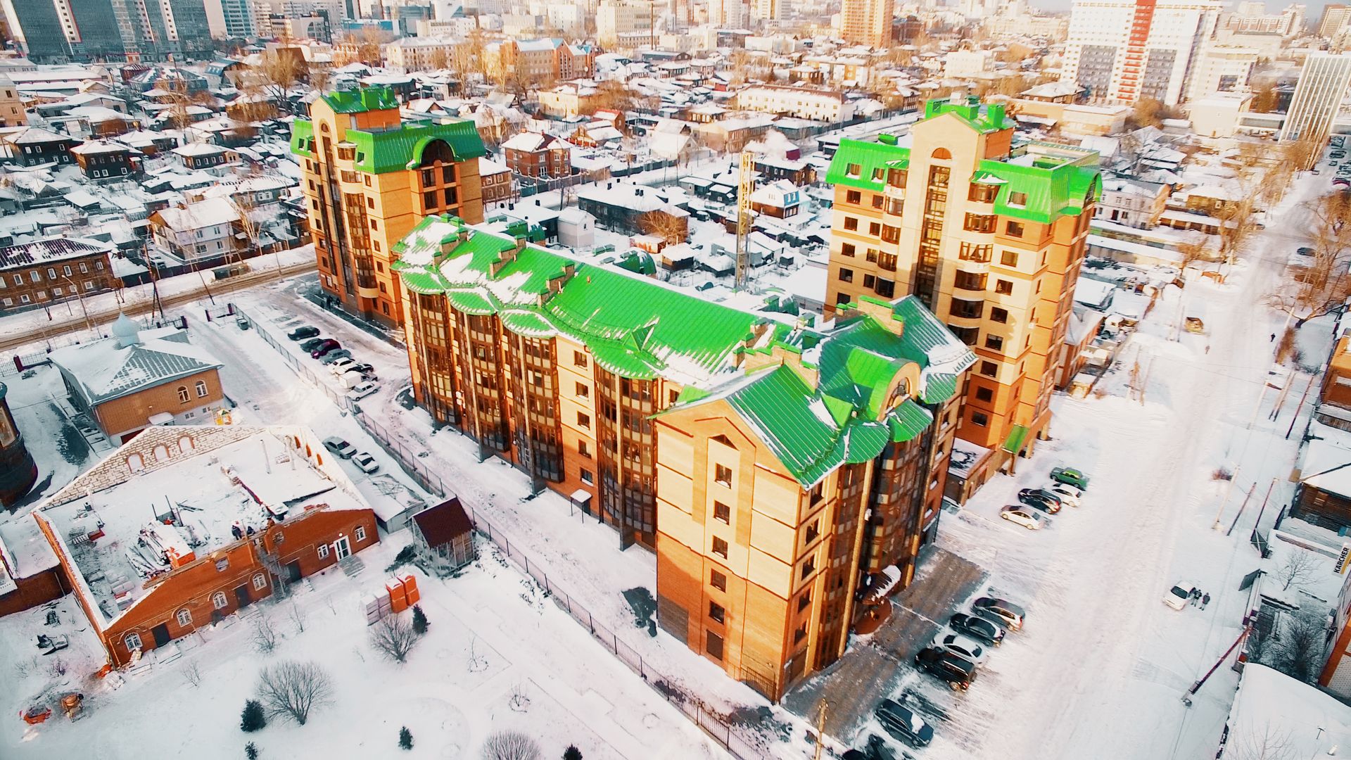 Жилой комплекс по ул. Никитина, г. Барнаул
